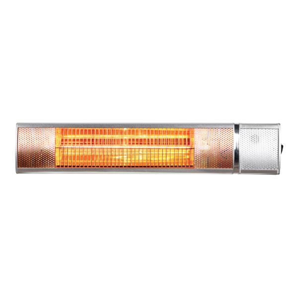 WALL HEATER WITH GOLDEN TUBE 2000W AND REMOTE CONTROL IP65